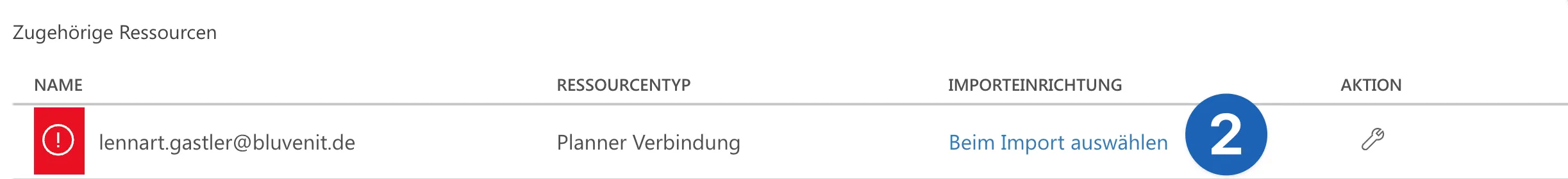 Einstellungen aktualisieren
